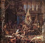 Gustave Moreau Famous Paintings - The Suitors
